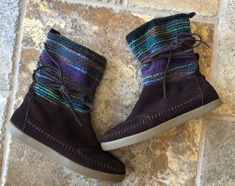 toms aztec boots