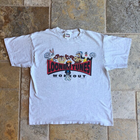 Vintage Tultex Looney Tunes Crew Neck Cartoon 1994
