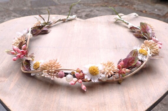 Romantic Hair Wreath Hair Accessories Wedding Etsy