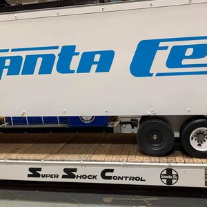 1:8 Scale Semi Trailer Wheel Set - Etsy