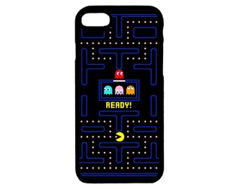 Classic Video Games Pac Man Themed iPhone Case for iPhone 6/6S/Plus 7/8/Plus X XR XS/Max 11/Pro/Max SE 12, 13 14 15 /Mini/Pro/Max/Plus