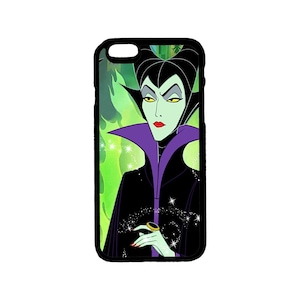Disney&#39;s Maleficent Themed iPhone Case - iPhone 6 6S 7 8 Plus, X XS Pro Max, XR, SE, 12 13 14 15 Mini Pro Max Plus
