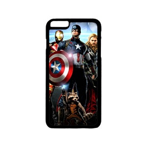 Marvel Avengers Themed iPhone Case iPhone 6 6S 7 8 Plus, X XS Pro Max, XR, SE, 12 13 14 15 Mini Pro Max Plus iPhone 6 Plus/6s Plu