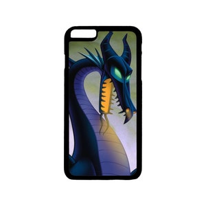 Disney's Maleficent - Dragon Themed iPhone Case - iPhone 6 6S 7 8 Plus, X XS Pro Max, XR, SE, 12 13 14 15 Mini Pro Max Plus