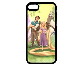Disney iPhone Case Disney Art Rapunzel Themed  Custom  iPhone Case iPhone 6 6S 7 8 Plus, X XS Pro Max, XR, SE, 12 13 14 15 Mini Pro Max Plus