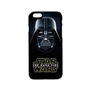Star Wars Dark Side Themed Custom Snap-On Protective iPhone Case for Models 6 6S 7 8 Plus, X XS Pro Max XR, SE, 12 13 14 15Mini Pro Max Plus
