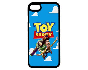 Toy Story iPhone Case: Buzz and Woody, Wireless Charge Compatible