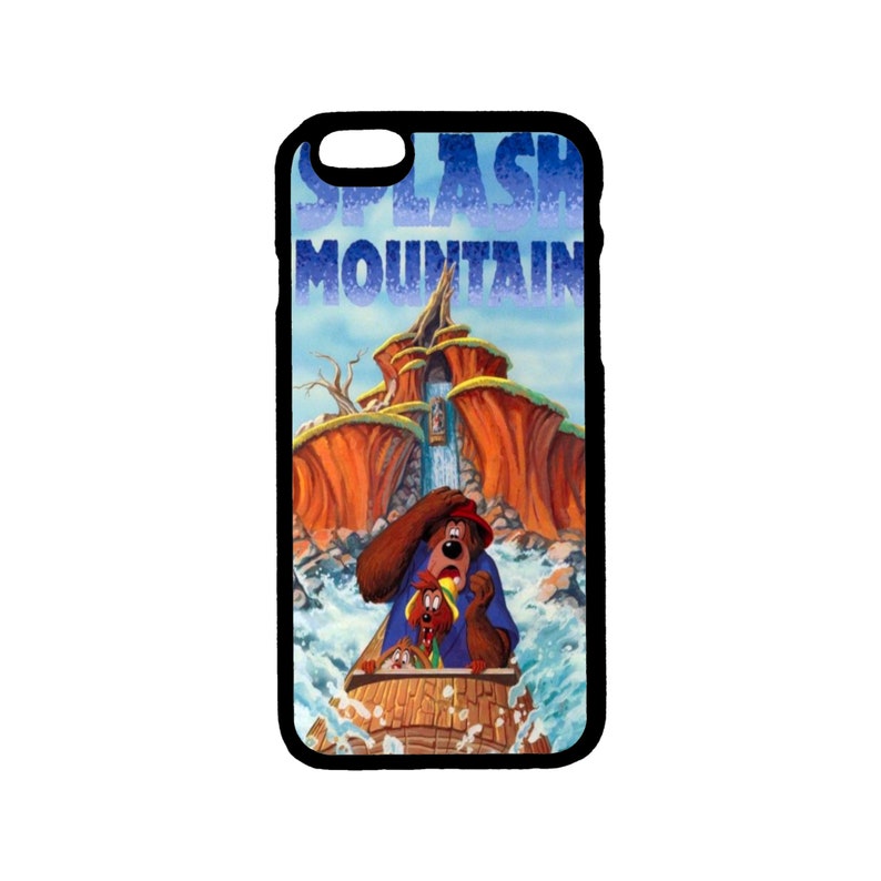 Disney Iphone Case Disney Art Splash Mountain Themed Snapon Etsy