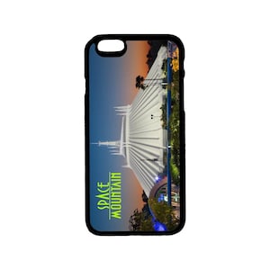 Walt Disney World&#39;s Space Mountain Themed iPhone Case - iPhone 6 6S 7 8 Plus, X XS Pro Max, XR, SE, 12 13 14 15 Mini Pro Max Plus