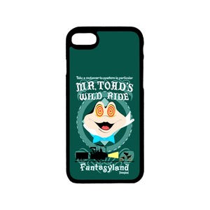 Disney Art Mr Toad's Themed iPhone Case Custom iPhone Case for iPhone 6 6S 7 8 Plus, X XS Pro Max, XR, SE, 12 13 14 15 Mini Pro Max Plus