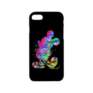 Funda para iPhone con temática de Mickey Mouse de Disney - iPhone 6, 6S, 7, 8 Plus, X, XS Pro Max, XR, SE, 12, 13, 14, 15 Mini Pro Max Plus