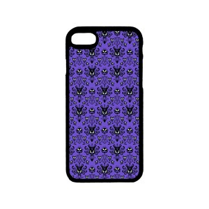 Disney iPhone Case Disney Art Haunted Mansion Themed  Custom  iPhone Case 6 6S 7 8 Plus, X XS Pro Max, XR, SE, 12 13 14 15 Mini Pro Max Plus