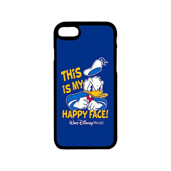 Disney iPhone Case Disney Art Donald Duck Themed iPhone Case for iPhone  6S Plus, X XS Pro Max, XR, SE, 12 13 14 15 Mini Pro Max Plus
