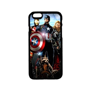 Marvel Avengers Themed iPhone Case iPhone 6 6S 7 8 Plus, X XS Pro Max, XR, SE, 12 13 14 15 Mini Pro Max Plus iPhone 6/6s