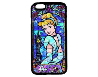 Disney's Cinderella Themed iPhone Case - iPhone 6 6S 7 8 Plus, X XS Pro Max, XR, SE, 12 13 14 15 Mini Pro Max Plus