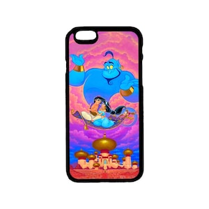 Disney&#39;s Aladdin Themed iPhone Case - iPhone 6 6S 7 8 Plus, X XS Pro Max, XR, SE, 12 13 14 15 Mini Pro Max Plus