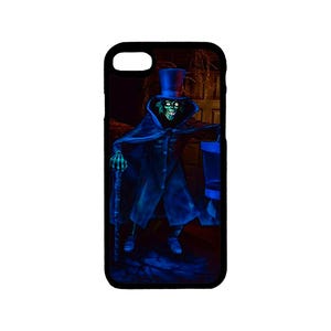 Disney Art Haunted Mansion Hatbox Ghost Themed iPhone Case for iPhone 6 6S 7 8 Plus, X XS Pro Max, XR, SE, 12 13 14 15 Mini Pro Max Plus