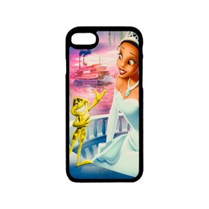 Disney Princess Tiana Themed iPhone Case - iPhone 6 6S 7 8 Plus, X XS Pro Max, XR, SE, 12 13 14 15 Mini Pro Max Plus