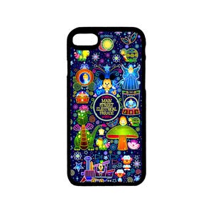 Disney / Disneyland Main Street Electrical Parade Themed iPhone Case iPhone 6-6S/Plus,7-8/Plus,X-XS/Max,XR,11-12-13-14-15/Mini/Pro/Max/Plus