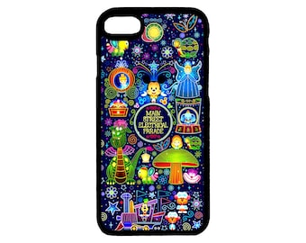 Disney / Disneyland Main Street Electrical Parade Themed iPhone Case iPhone 6-6S/Plus,7-8/Plus,X-XS/Max,XR,11-12-13-14-15/Mini/Pro/Max/Plus