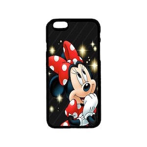 Disney&#39;s Minnie Mouse Themed iPhone Case - iPhone 6 6S 7 8 Plus, X XS Pro Max, XR, SE, 12 13 14 15 Mini Pro Max Plus