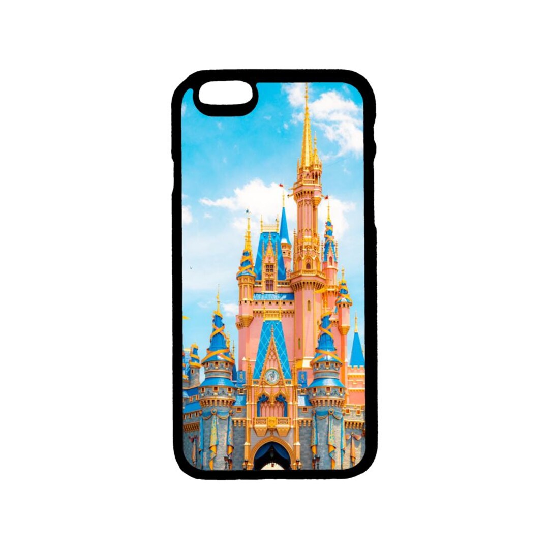 Disney Art iPhone Case Cinderella's Castle Themed iPhone Case iPhone 6S  Plus, X XS Pro Max, XR, SE, 12 13 14 15 Mini Pro Max Plus