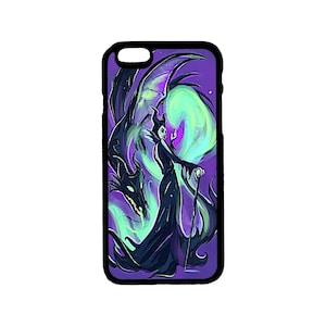 Disney&#39;s Maleficent Themed iPhone Case - iPhone 6 6S 7 8 Plus, X XS Pro Max, XR, SE, 12 13 14 15 Mini Pro Max Plus