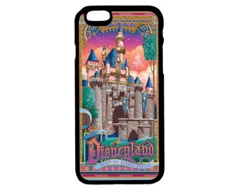 Disney iPhone Case Disneyland Castle Themed iPhone Case for iPhone 6 6S 7 8 Plus, X XS Pro Max, XR, SE, 12 13 14 15 Mini Pro Max Plus