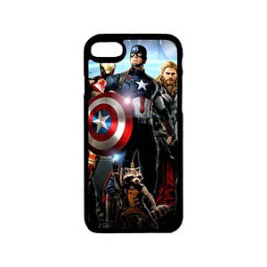 Marvel Avengers Themed iPhone Case iPhone 6 6S 7 8 Plus, X XS Pro Max, XR, SE, 12 13 14 15 Mini Pro Max Plus image 3