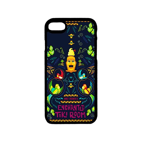 Coque iPhone Disney Art enchanté Tiki chambre sur le thème coque iPhone 6 6S 7 8 Plus, X XS Pro Max XR, SE 12 13 14 15 Mini Pro Max Plus