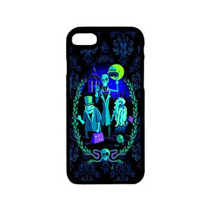 Disney Art iPhone Case Haunted Mansion Themed  iPhone Case for iPhone 6 6S 7 8 Plus, X XS Pro Max, XR, SE, 12 13 14 15 Mini Pro Max Plus