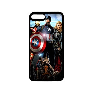 Marvel Avengers Themed iPhone Case iPhone 6 6S 7 8 Plus, X XS Pro Max, XR, SE, 12 13 14 15 Mini Pro Max Plus iPhone 7 Plus/8 Plus