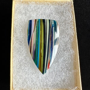 Surfite - Shield Cabochon - Surf Stone - Recycled Colored Surfboard Resin