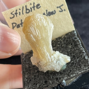 Stilbit - Miniatura Kryształu - Paterson, New Jersey
