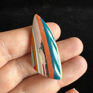 Surfite - Cabochon - Surf Stone - Recycled Colored Surfboard Resin
