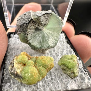 Crandallite, Wavellite - Thumbnail Crystal - Arkansas