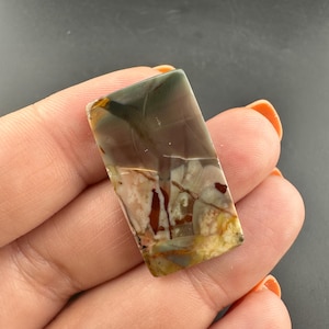 Morrisonite Jasper - Rectangular Polished Slab - Owyhee Canyon in Eastern Oregon