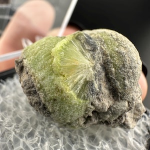 Crandallite, Wavellite - Thumbnail Crystal - Arkansas