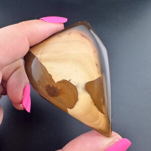 Rim Jasper - Bat Cave Jasper - Freeform Natural Backed Cabochon - Prineville, Oregon