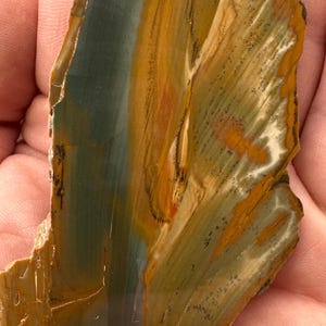 Owyhee Jasper - Polished Half - Idaho-Oregon border