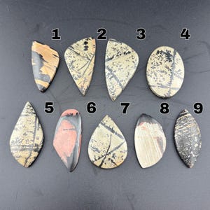 Cabujón de piedra de pintura india - Valle de la Muerte, California - Se vende por unidad