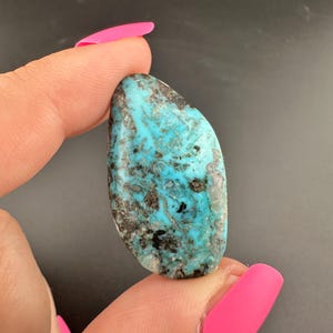 Turquoise Doublet - Freeform Cabochon