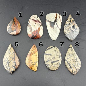 Cabujón de piedra de pintura india - Valle de la Muerte, California - Se vende por unidad