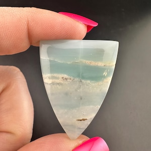 BC Ocean Picture Stone Cabochon – British Columbia Gemstone for Jewelry Making