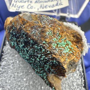 Zincian Olivenite Crystal - San Rafael Mine, Nevada