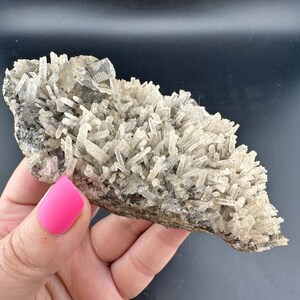 Pyrite and Quartz - Crystal Cluster - Huanzala Mine, Peru