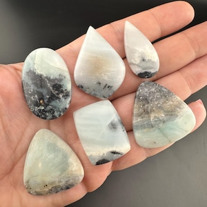 BC Ocean Stone - Ocean Picture Stone - Wholesale Cabochon Lot - British Columbia, Canada