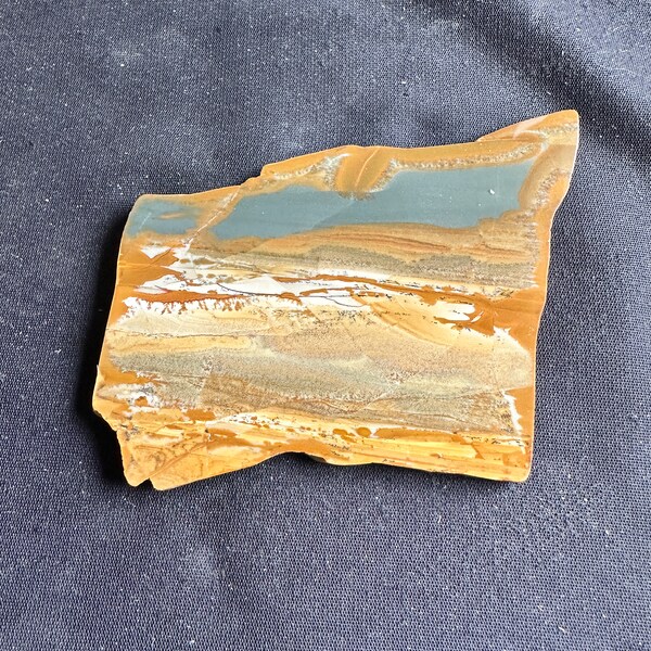 Owyhee Jasper - Old Stock - Tumble Polished Lapidary Slab - Owyhee Mountains - Oregon Idaho