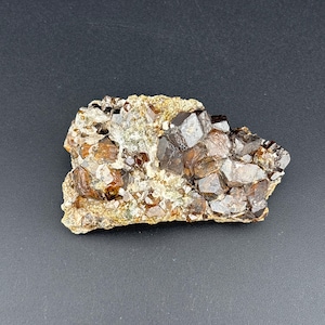 Andradite Garnet on Diopside - Crystal Cluster - Santa Teresa Mountains, Graham County, Arizona