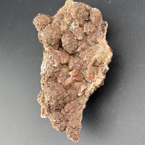 Red Calcite - Crystal Cluster - VERY RARE - Santa Eulalia - Durango, Mexico